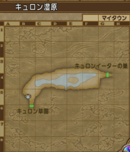 キュロン湿原マップ1